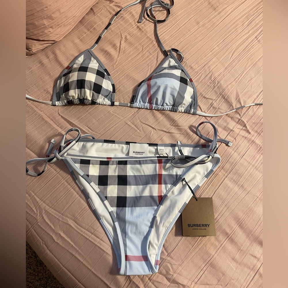 Original Burberry 2 piece Bathing Suit NEW!!